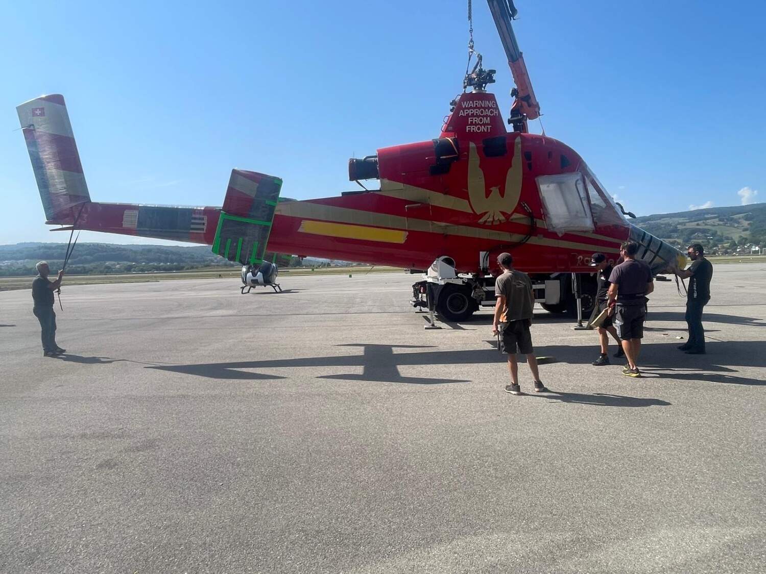 Hélicoptère : maintenance et personnalisation par Rotor Team à Épagny