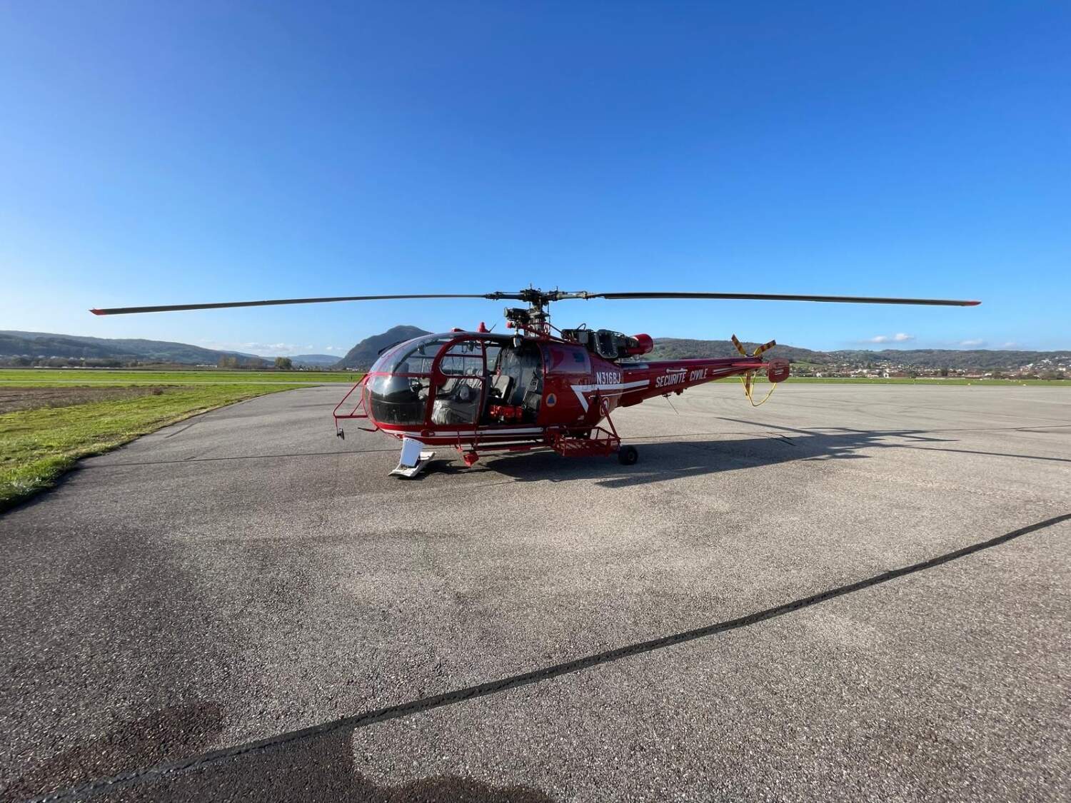 Personnalisation d'hélicoptère par Rotor Team à Epagny-Metz-Tessy