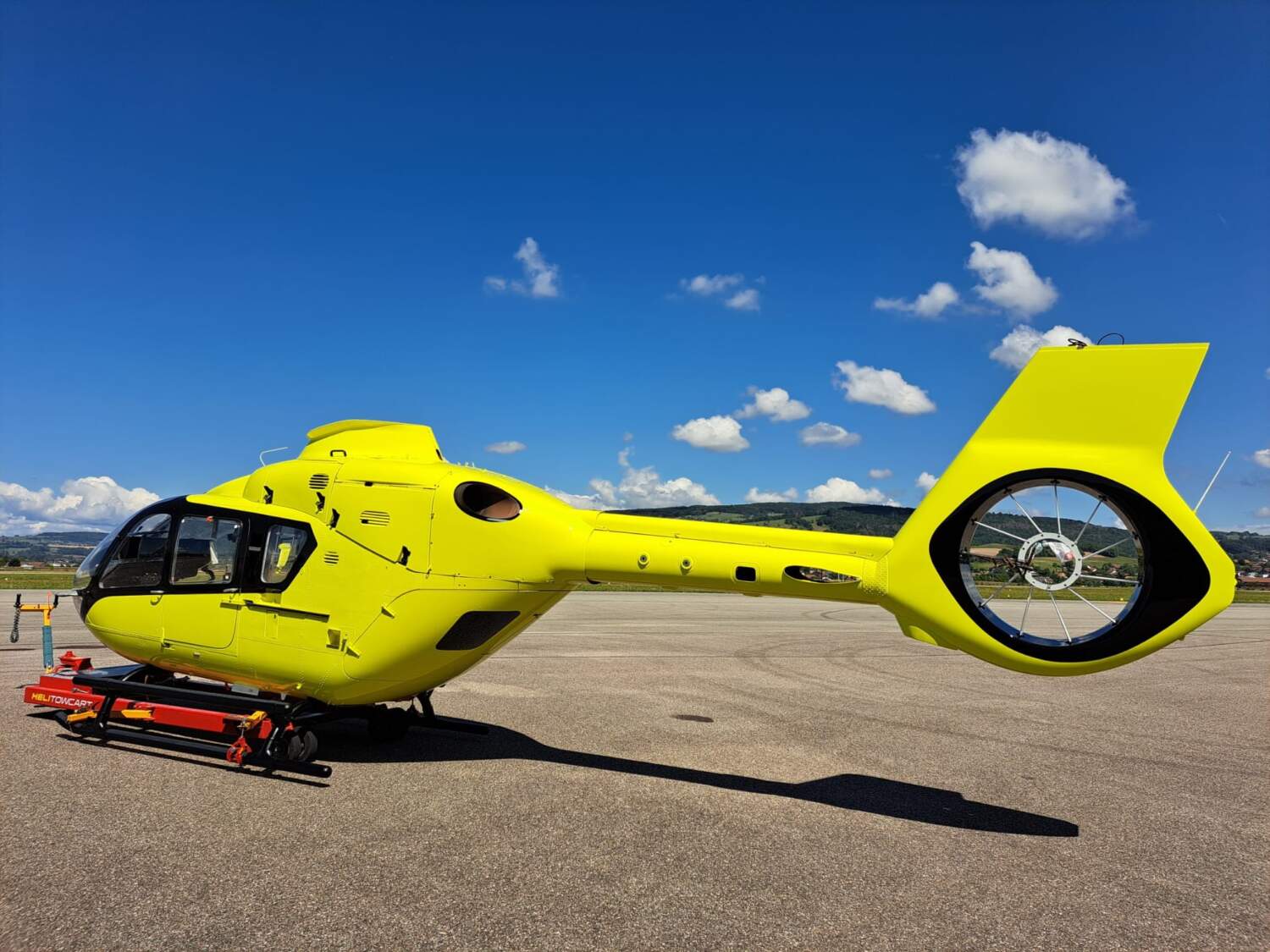 Hélicoptère personnalisé par Rotor Team à Annecy